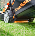 Load image into Gallery viewer, MX 24V 34cm Cordless Lawnmower Trimmer Set with Spare Battery
