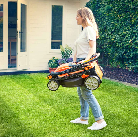 1400W 34cm Electric Lawn Mower